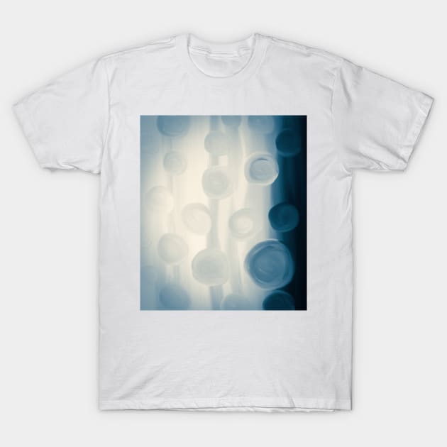 Moody Blue Dots, #mood, #painting T-Shirt by AmyBrinkman